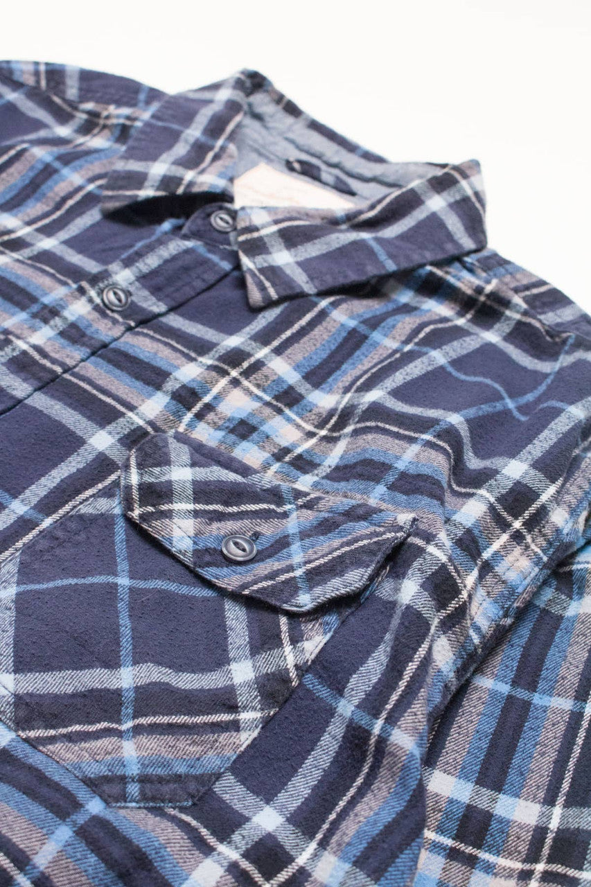 Blue Weatherproof Flannel Shirt 4288