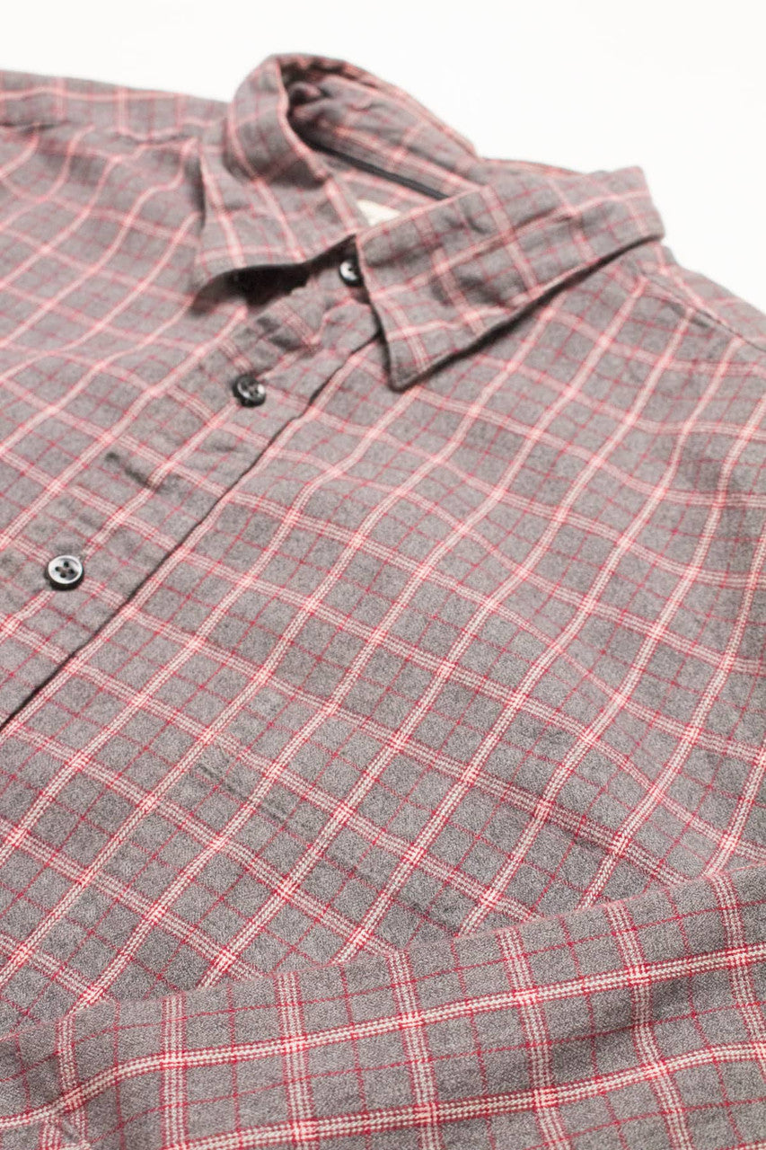 Grey St. John's Bay Flannel Shirt 4293