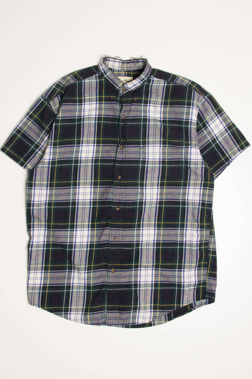 Cut Off Eddie Bauer Flannel Shirt 4321