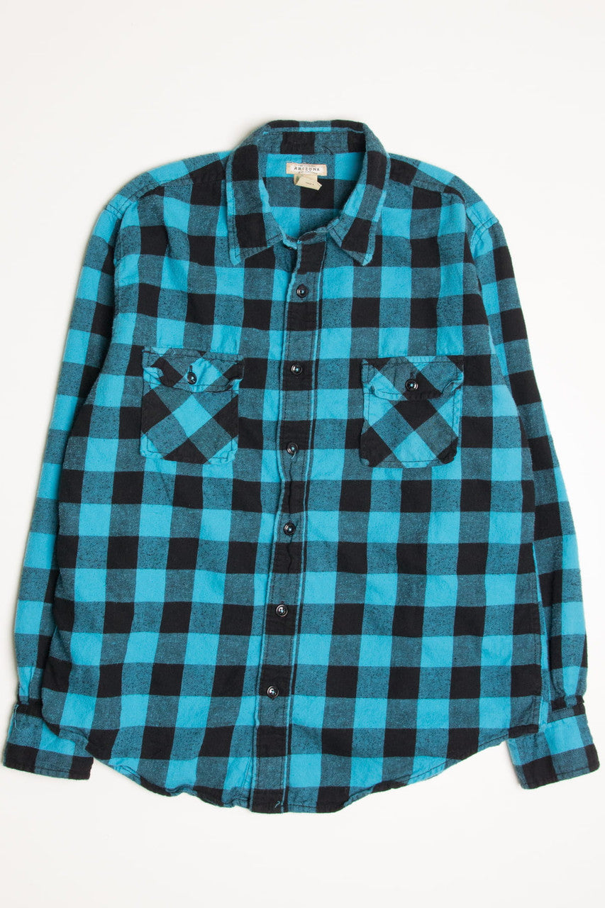 Bright Blue Arizona Flannel Shirt 4352
