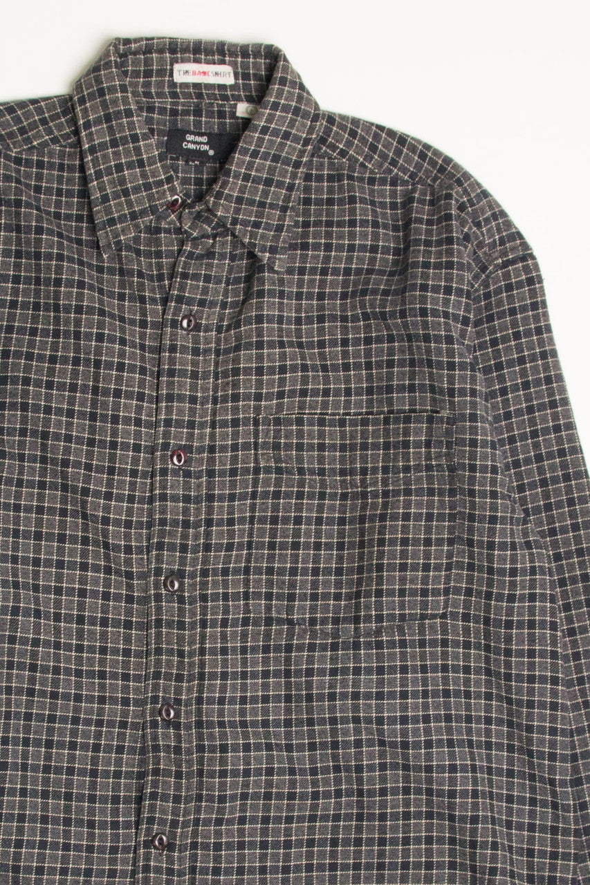 Grey Grand Canyon Flannel Shirt 4376