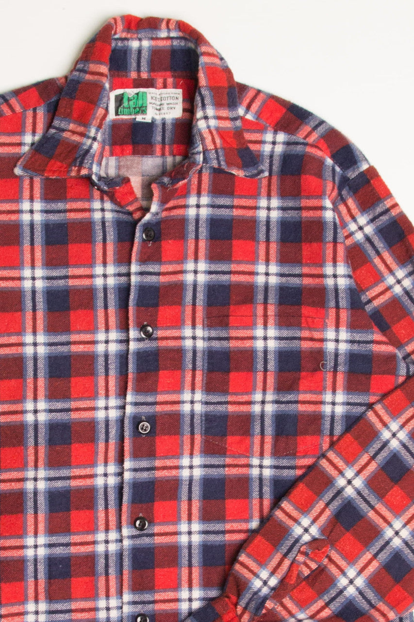 Vintage Tall Timbers Flannel Shirt 4377