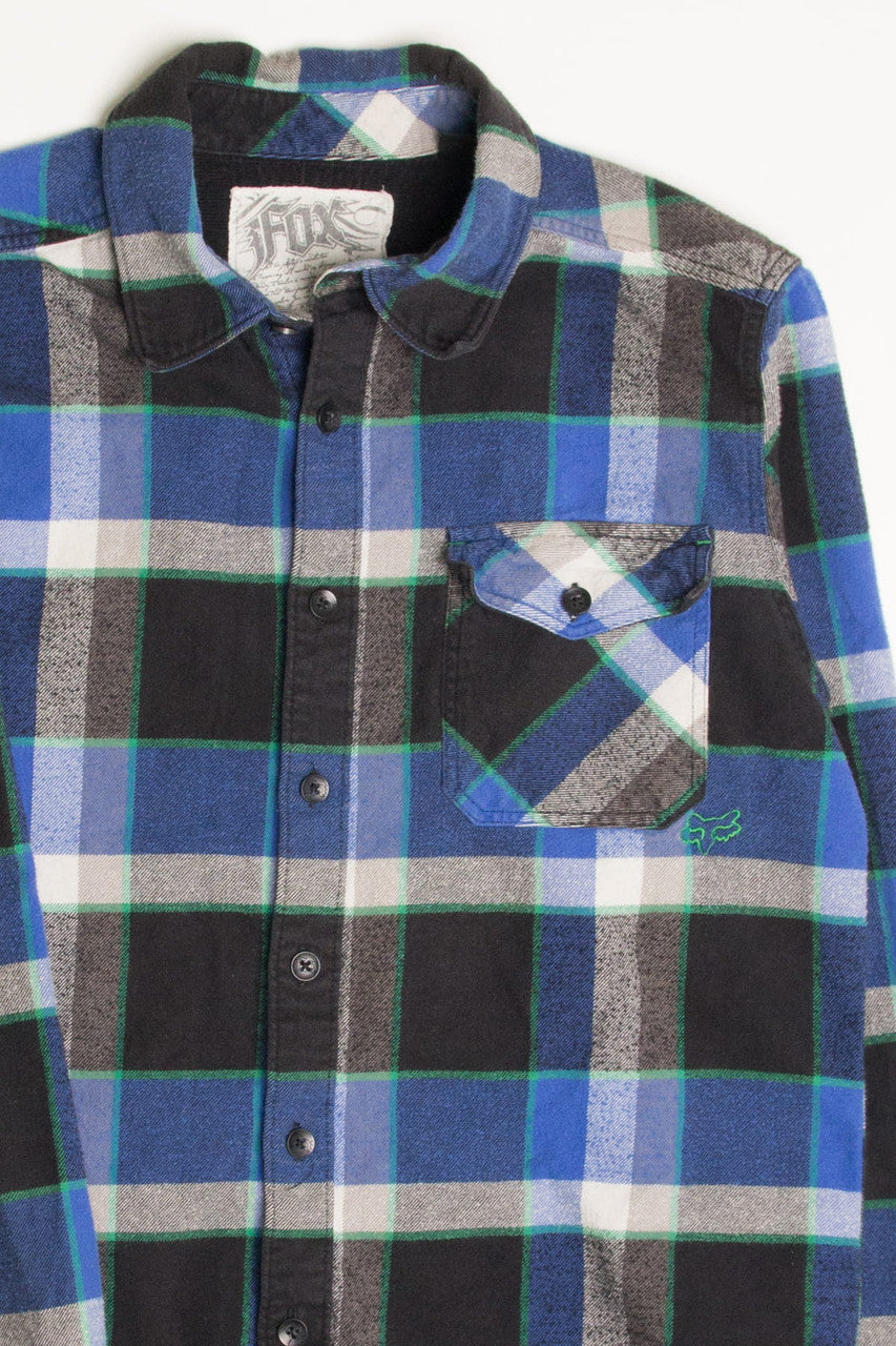 Blue Fox Flannel Shirt 4378
