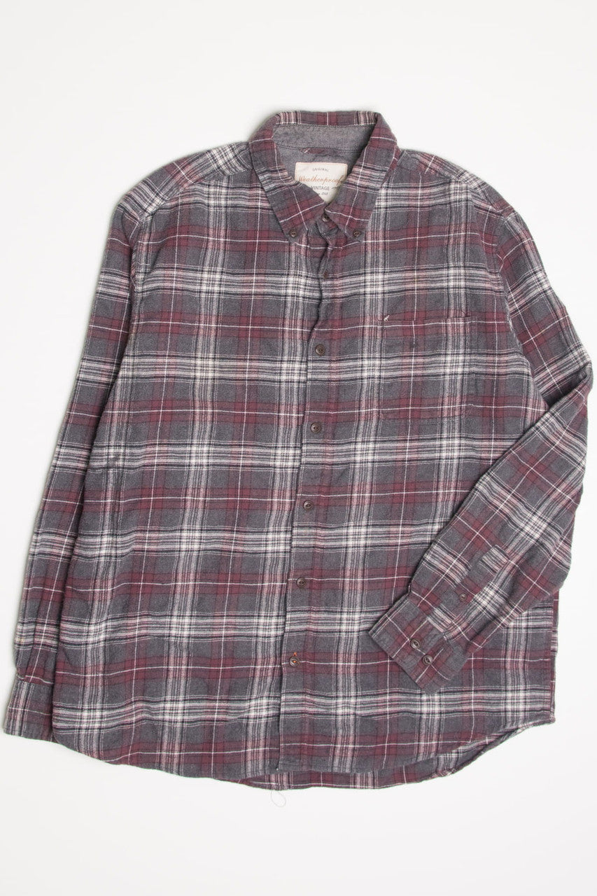 Grey Weatherproof Flannel Shirt 4402