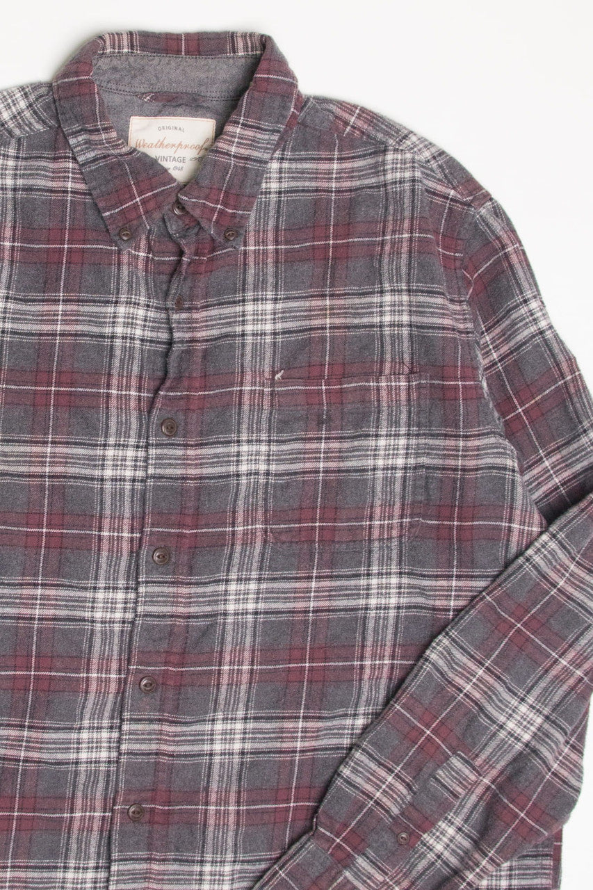 Grey Weatherproof Flannel Shirt 4402