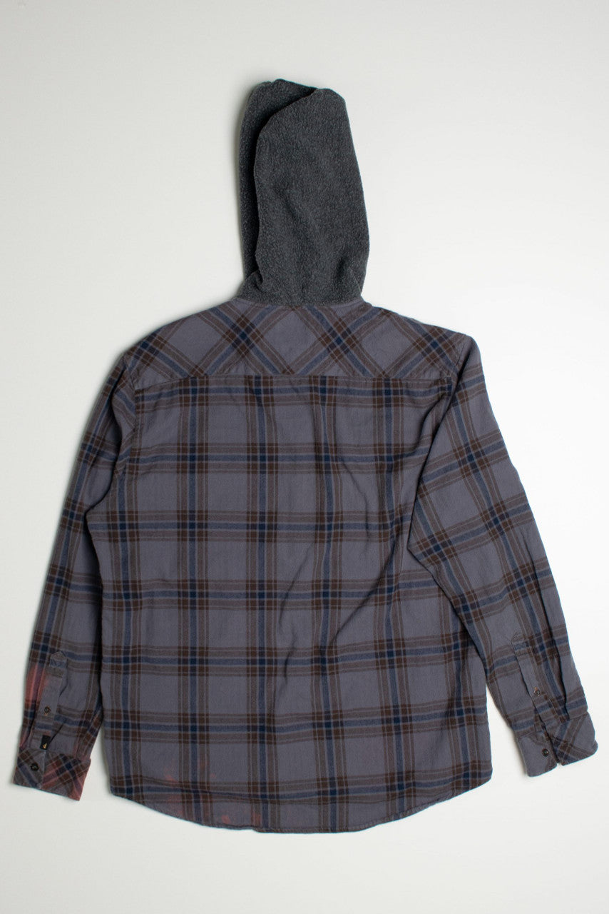 Vintage Quicksilver Flannel Hoodie