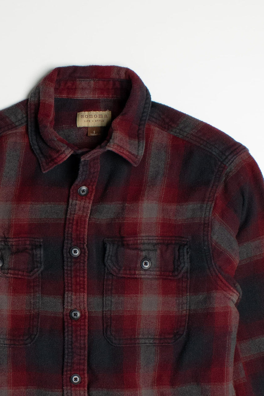 Vintage Sonoma Flannel Shirt 1