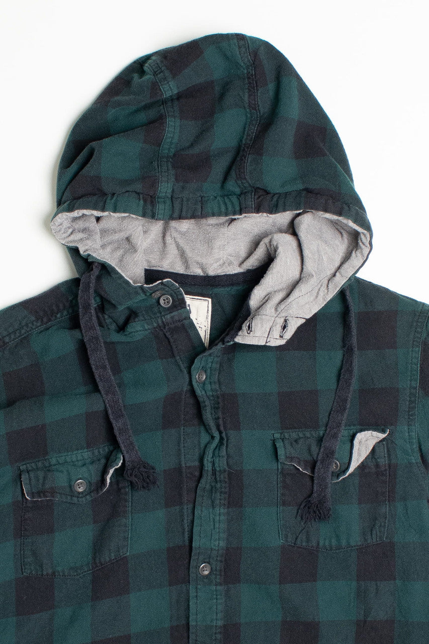Vintage g:21 Flannel Hoodie