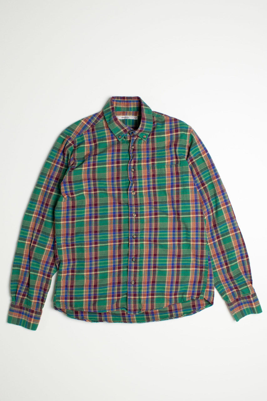 Vintage Green Dressmann Flannel Shirt