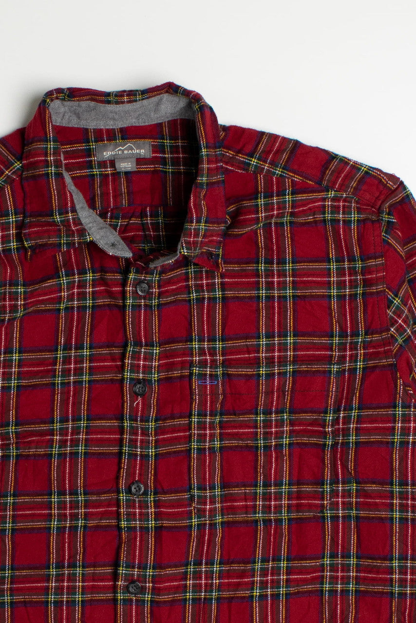 Vintage Eddie Bauer Red Flannel Shirt