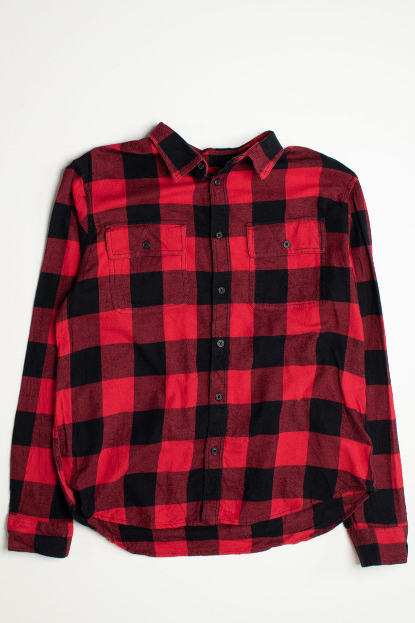 Vintage Old Navy Red Flannel Shirt