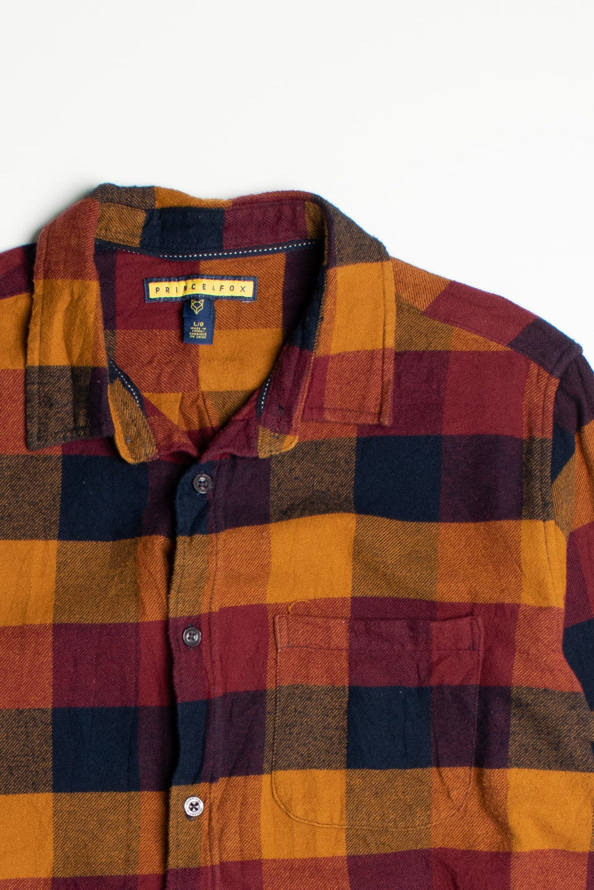 Vintage Prince and Fox Flannel Shirt