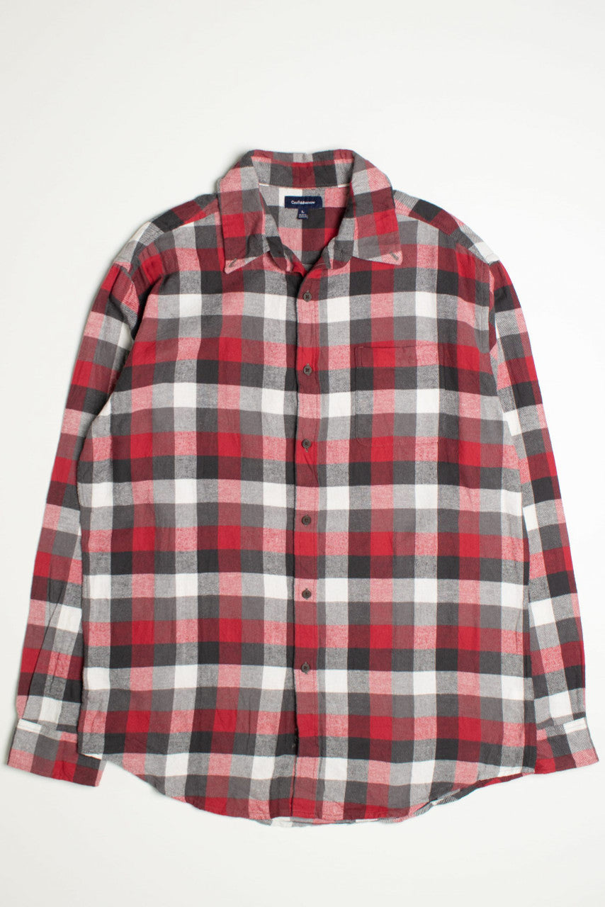 Vintage Croft & Barrow Red Flannel Shirt 1