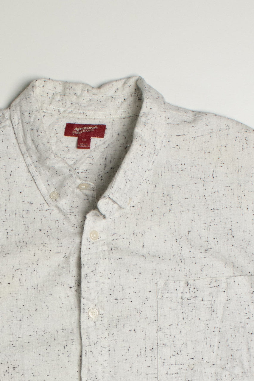 Vintage Arizona Jean Co. White Flannel Shirt