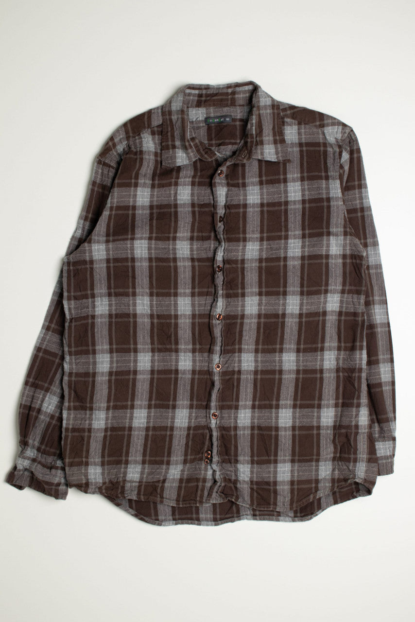 Vintage Fri Sun Sat Flannel Shirt