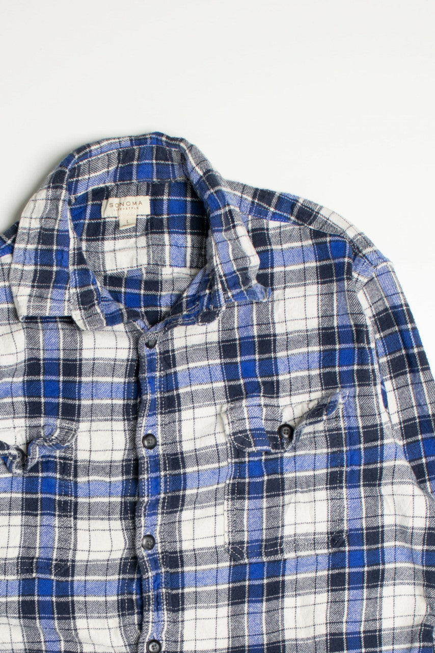 Vintage Sonoma Flannel Shirt 4