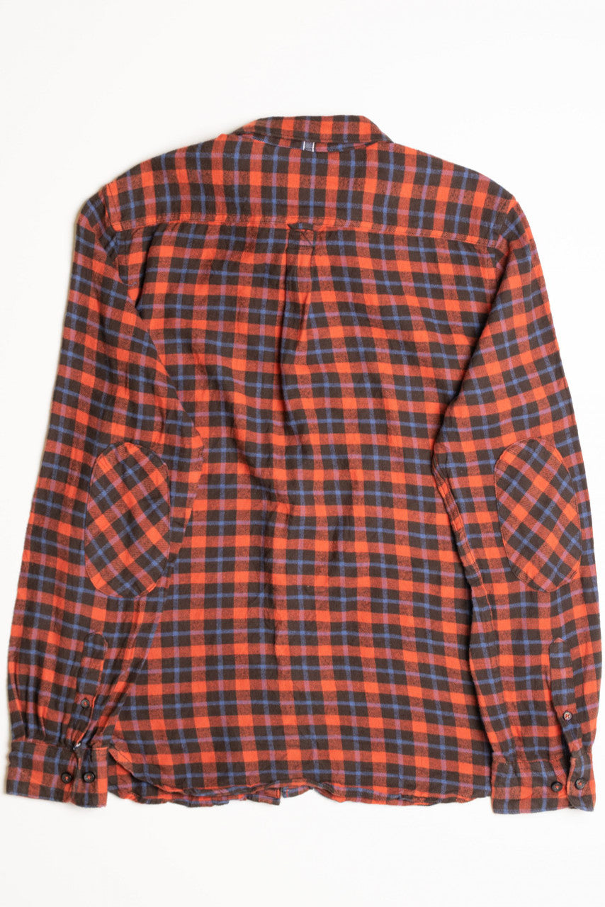 Denim & Flower Flannel Shirt