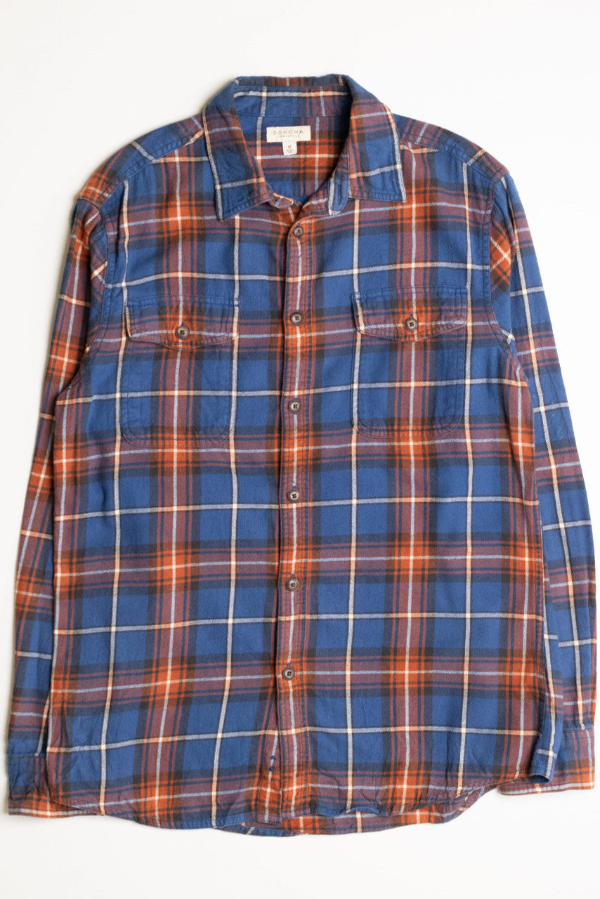 Vintage Sonoma Flannel Shirt 6