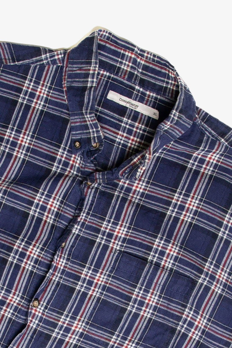 Blue Dressmann Flannel Shirt