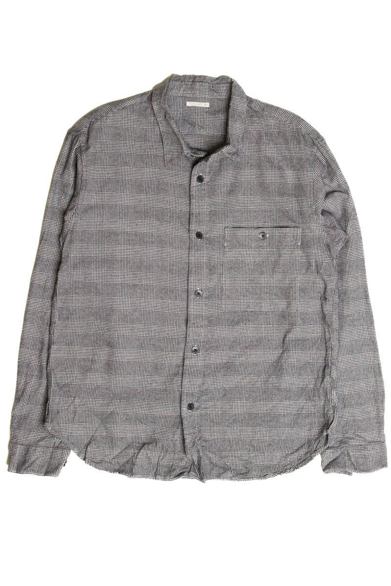 Glen Plaid Flannel Shirt