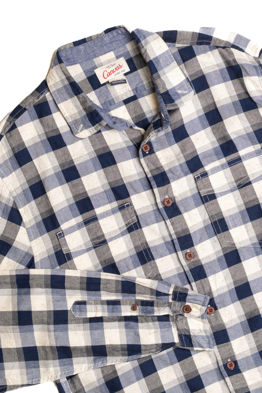 Canvas Flannel Shirt