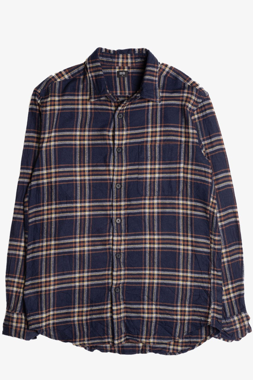 Dark Blue Flannel Shirt 5080