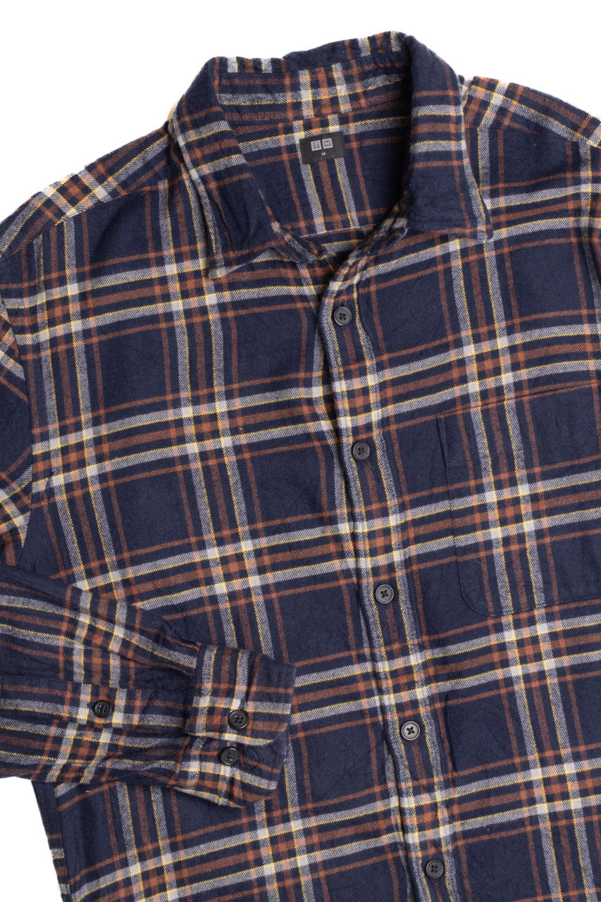 Dark Blue Flannel Shirt 5080