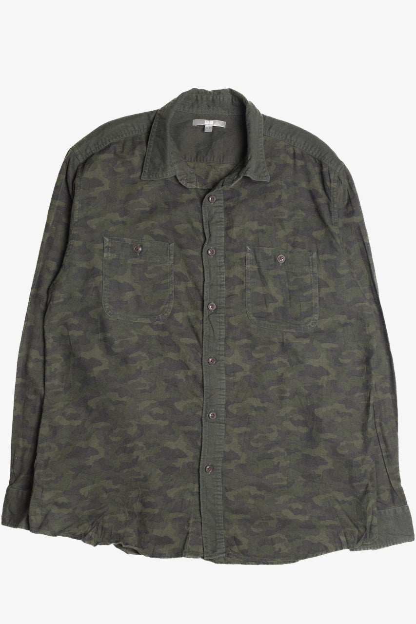 Camo Green Flannel Shirt 5140