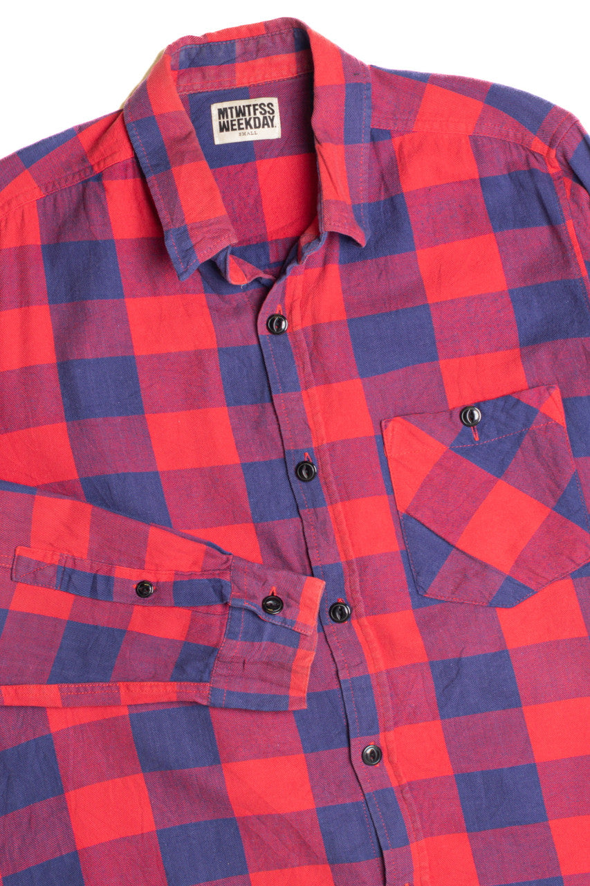 MTWTFSS Weekday Flannel Shirt
