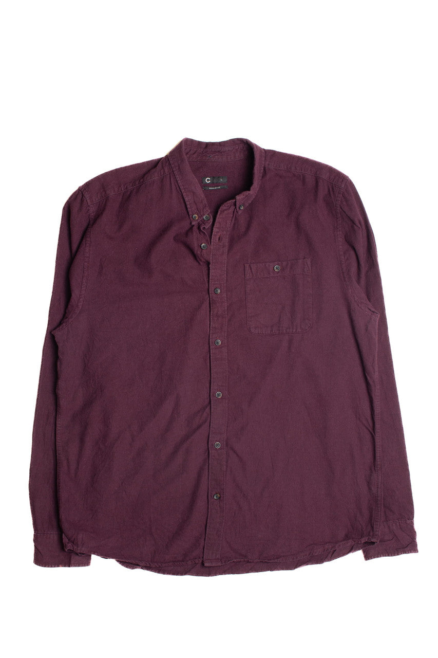 Maroon Flannel Shirt 5208