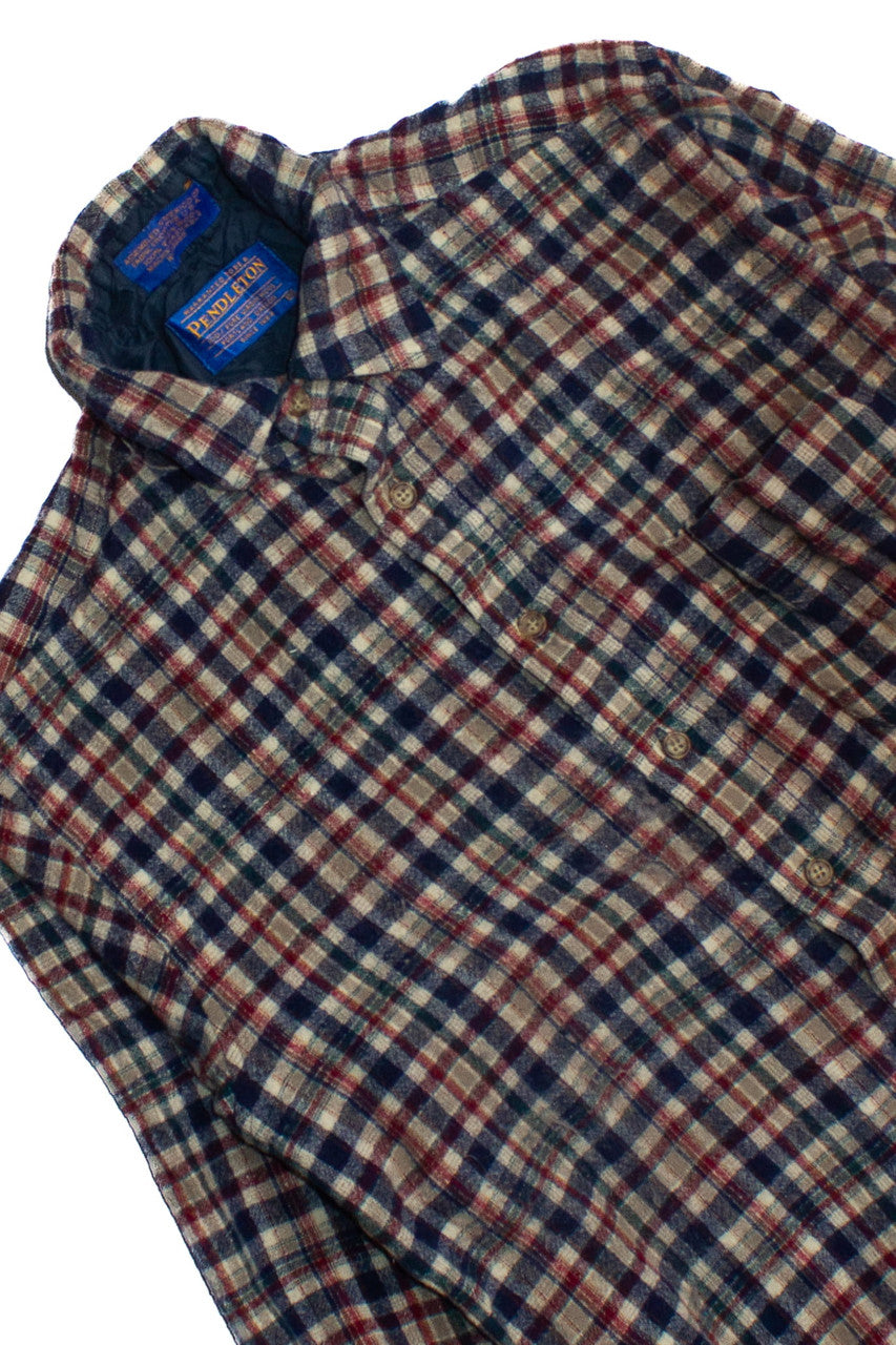 Plaid Pendleton Flannel Fireside Shirt