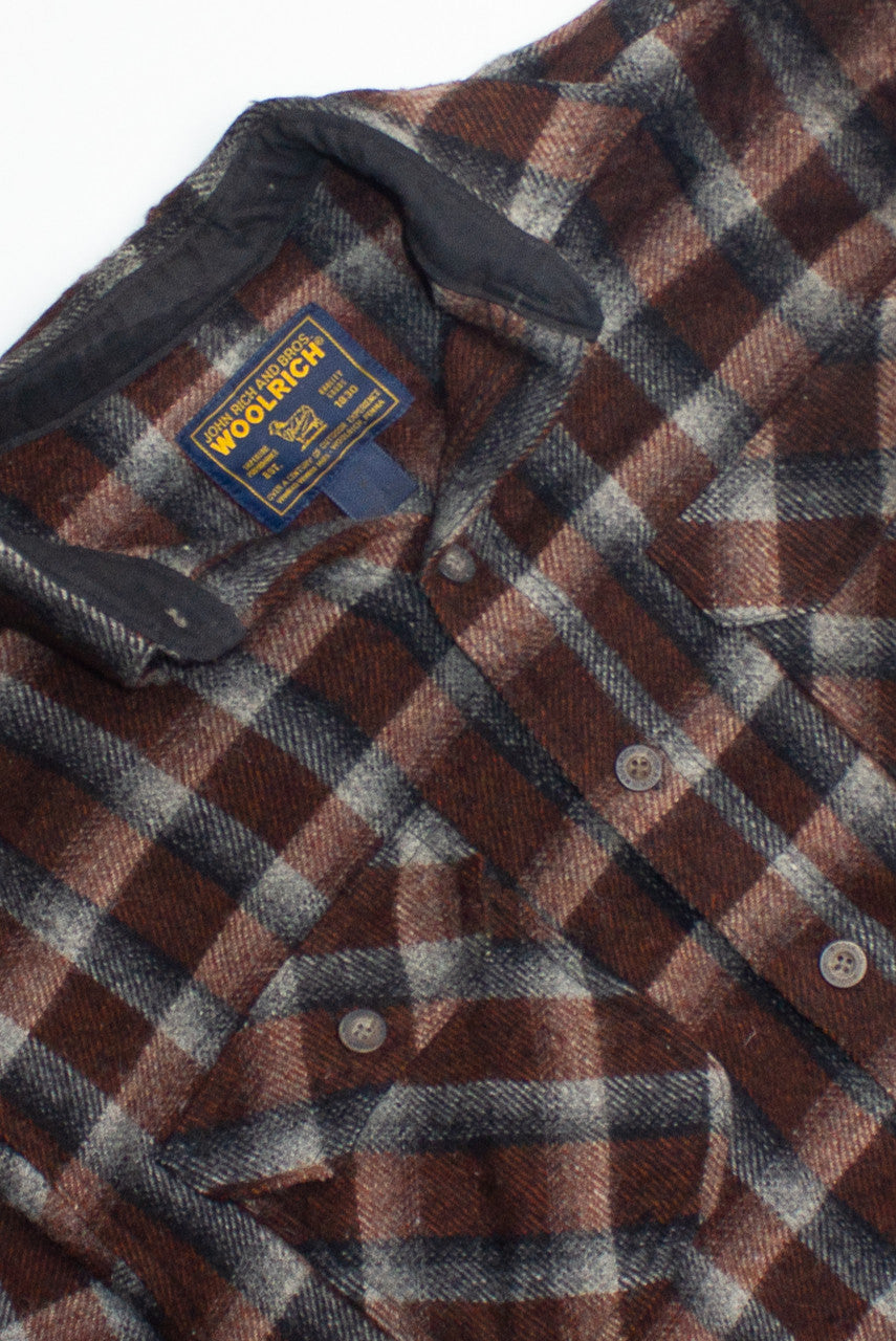 Vintage 90s Woolrich Flannel Jacket (1990s) 5283