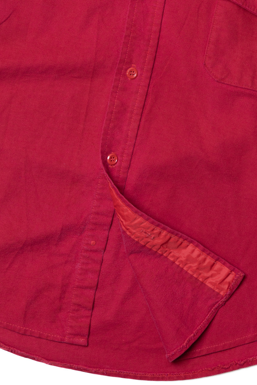 Vintage Cabela's Quilted Shoulder Flannel Shirt