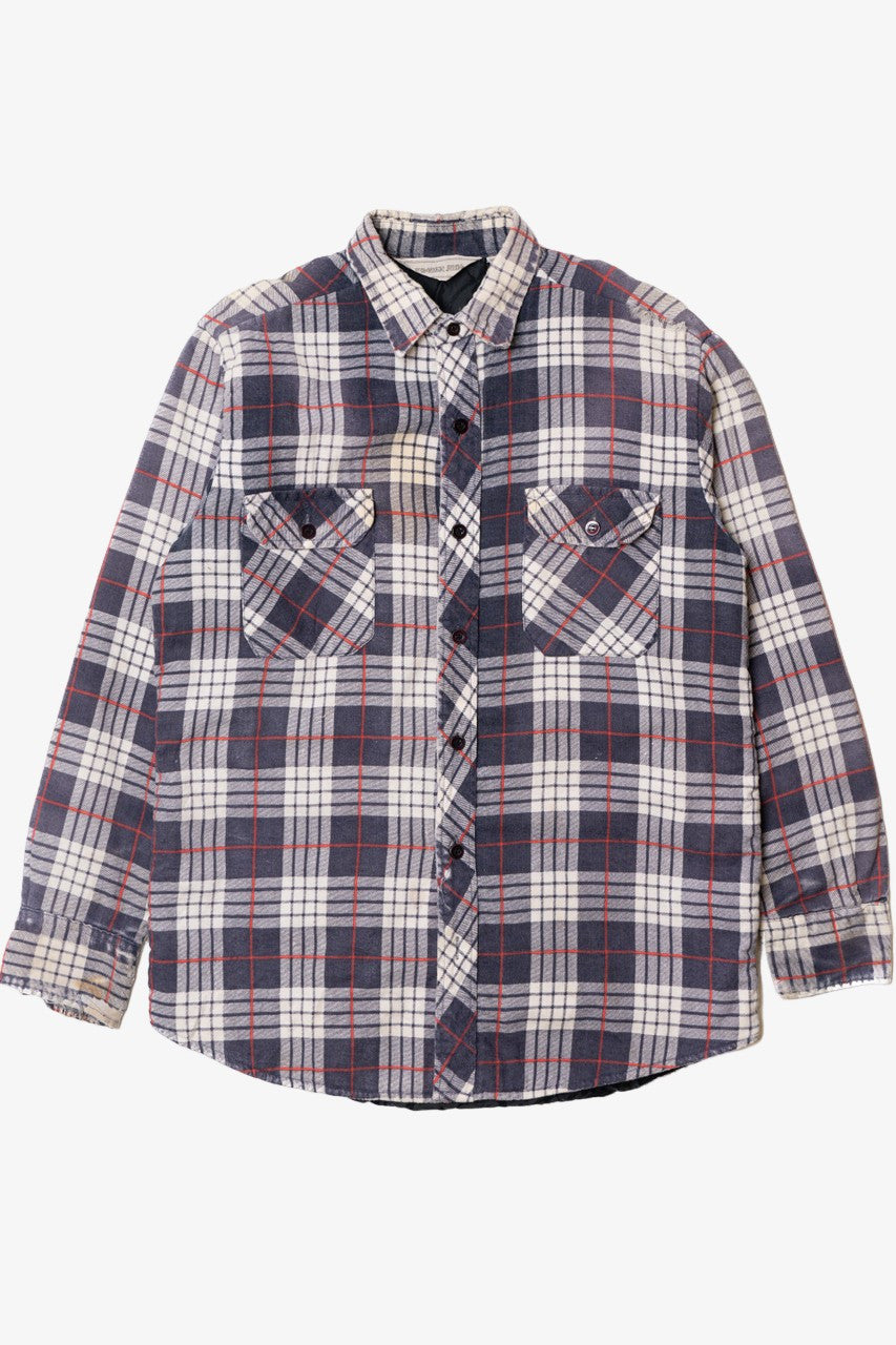 Vintage Distressed Timber Run Lined Flannel Shirt
