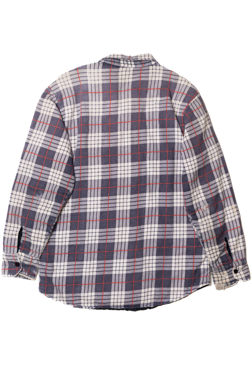 Vintage Distressed Timber Run Lined Flannel Shirt