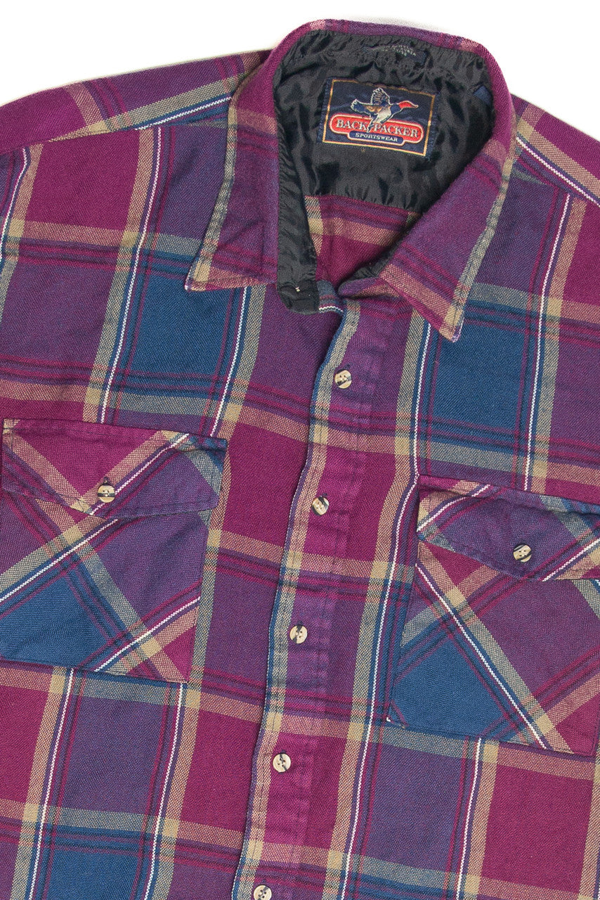 Vintage Backpacker Flannel Shirt