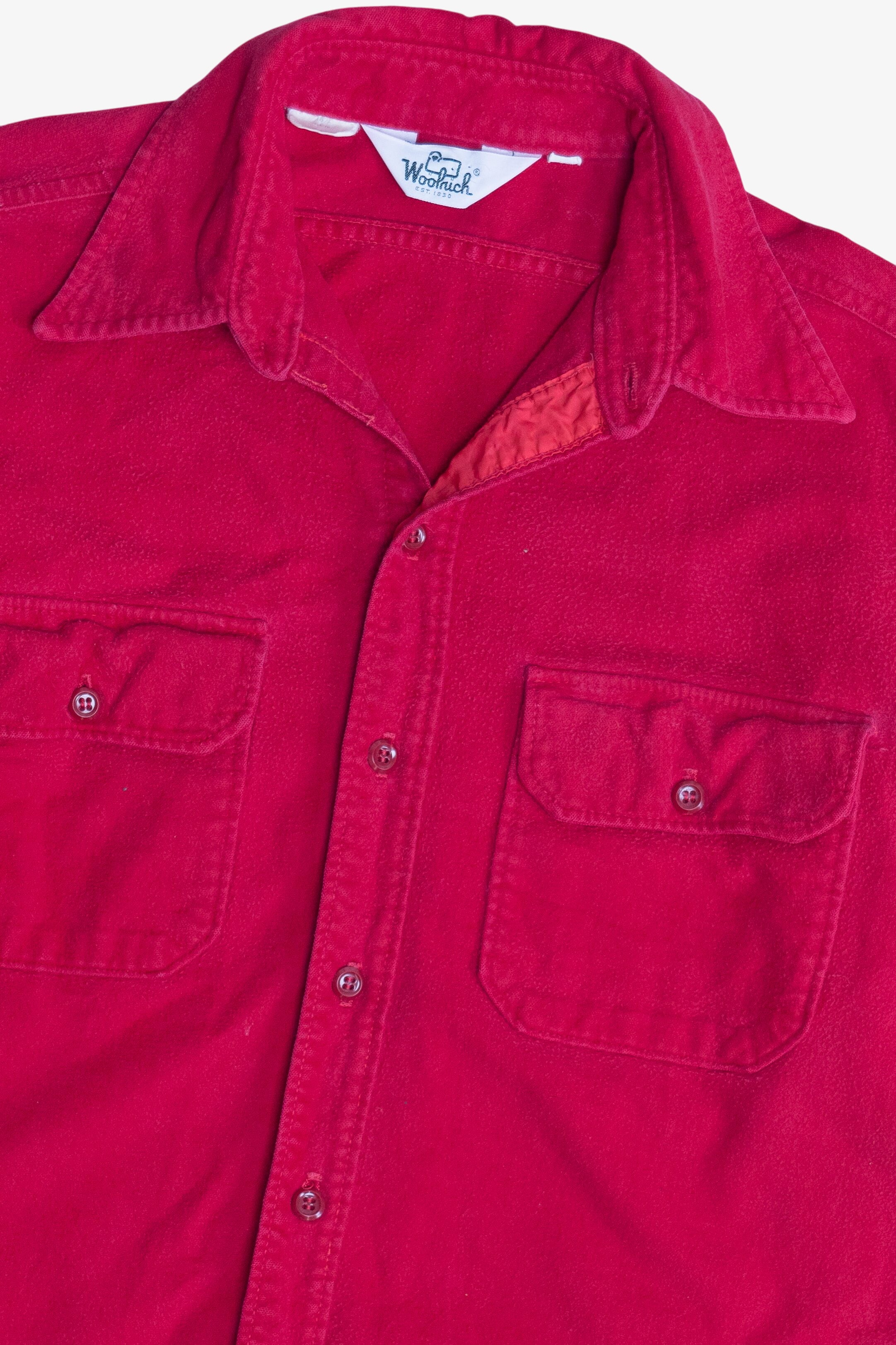 Vintage Woolrich Double Pocket Flannel Shirt (1990s)