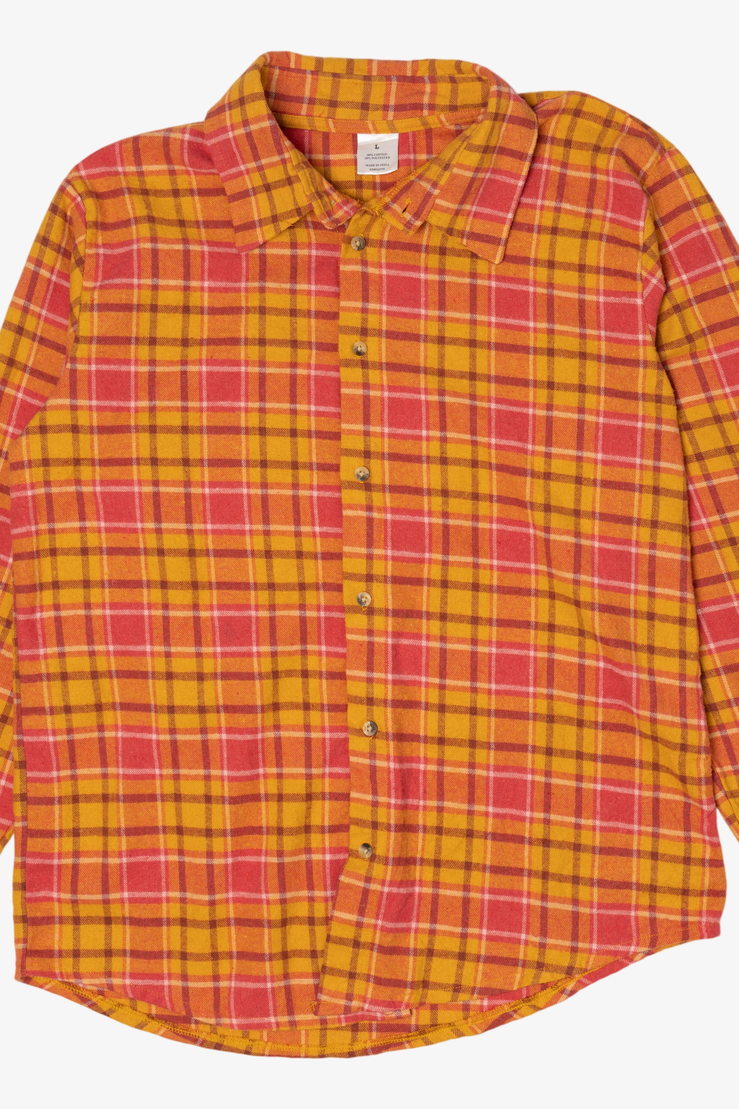 Orange And Pink Flannel Shirt (2010s)