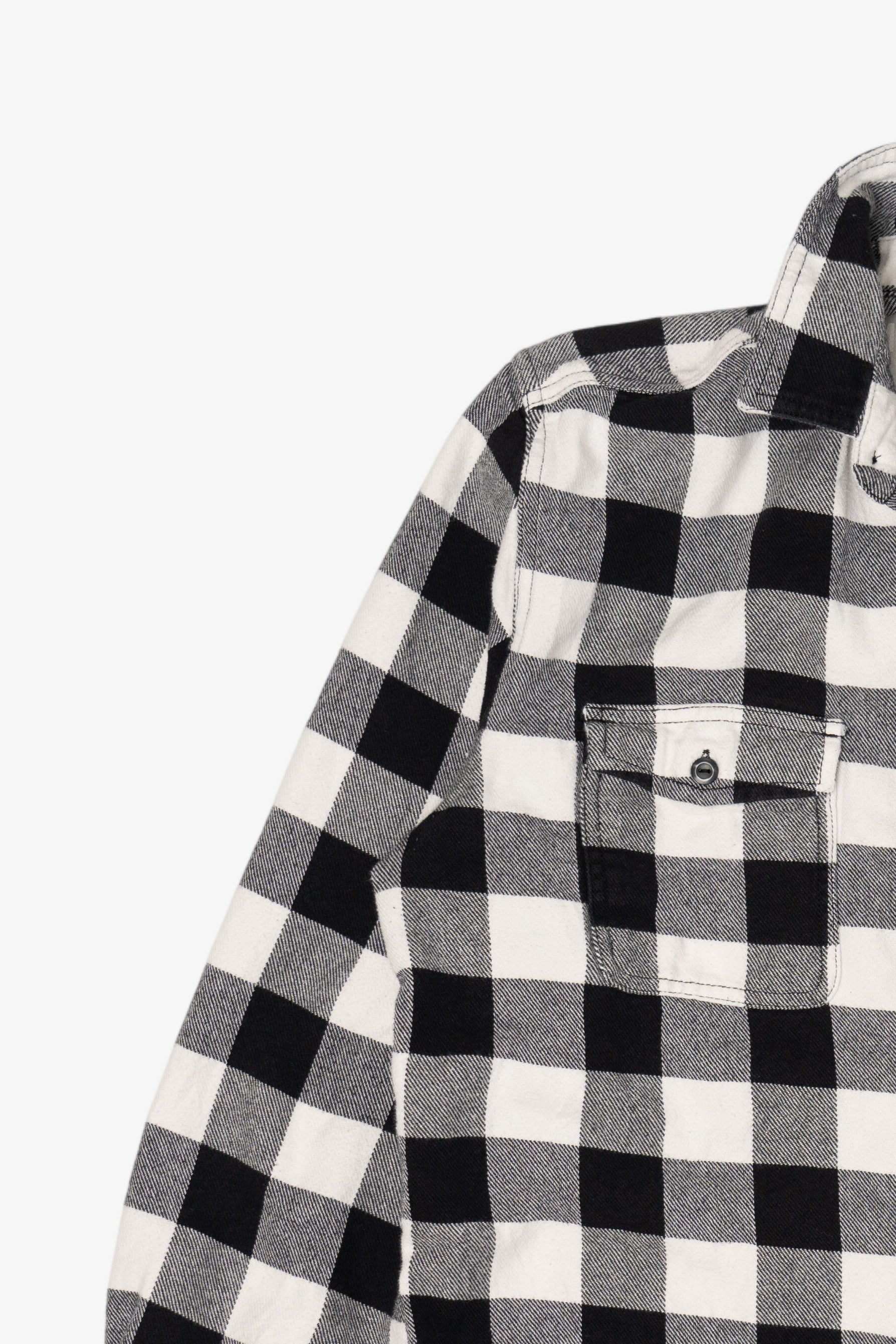 Black And White Mossimo Flannel Shirt (2010s)