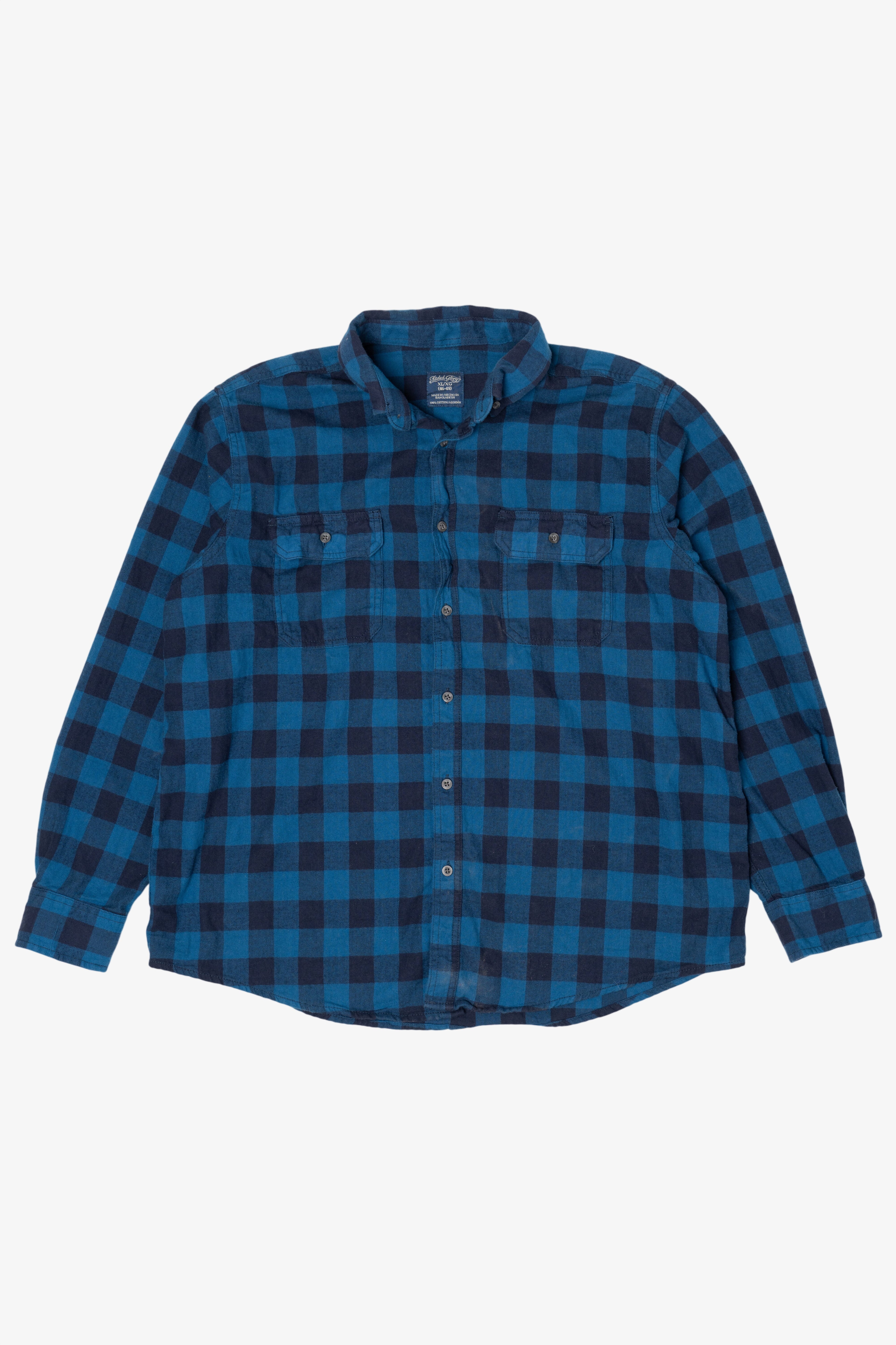 Blue Faded Glory Flannel Shirt (2010s)
