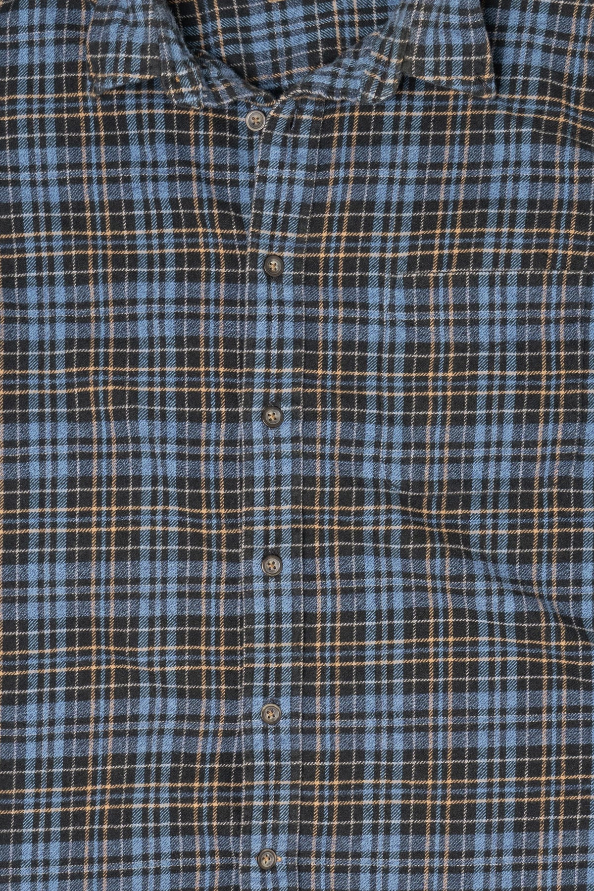 Blue St. John's Bay Flannel Shirt (2010s)