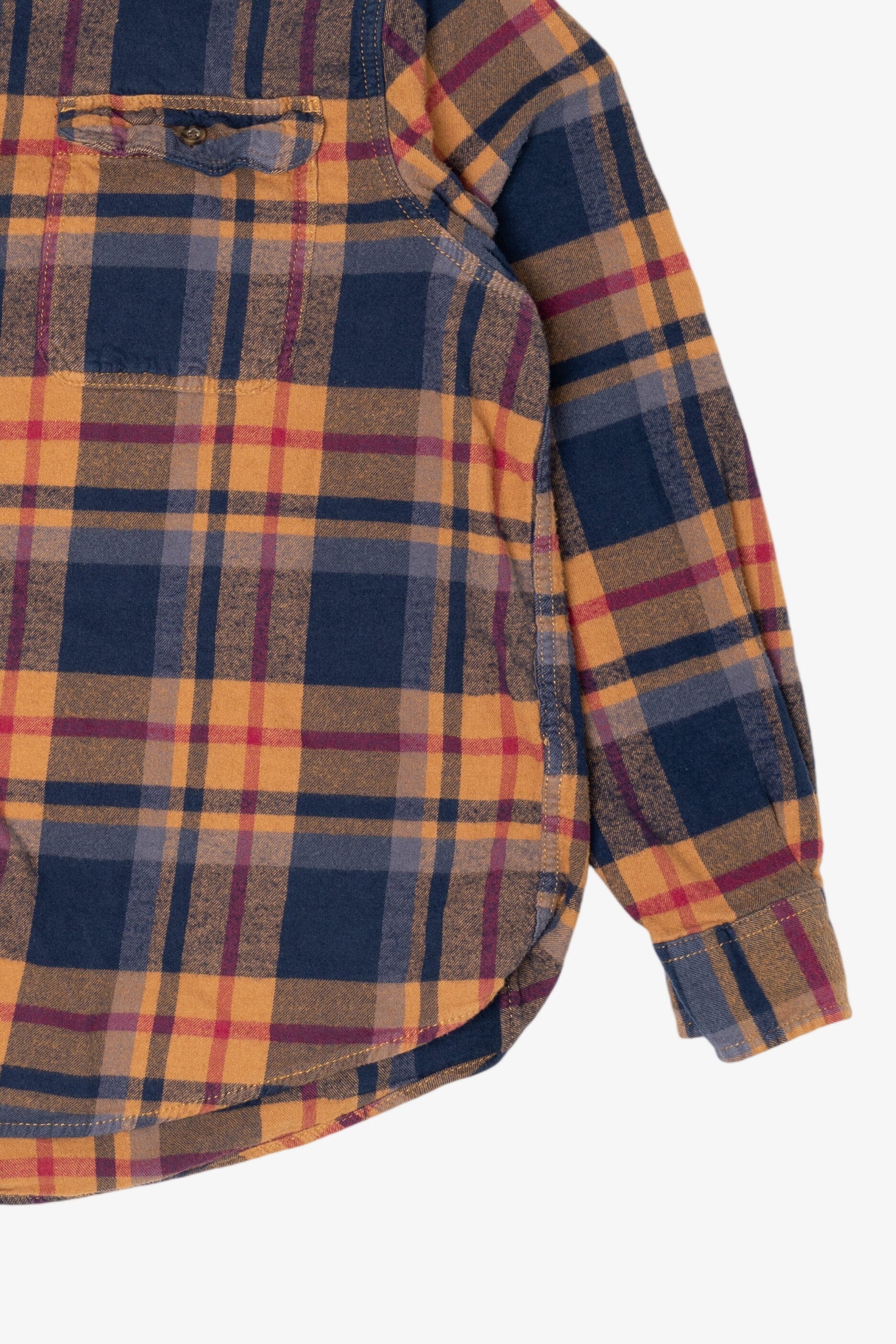 Orange And Blue George Flannel Shirt (2010s)