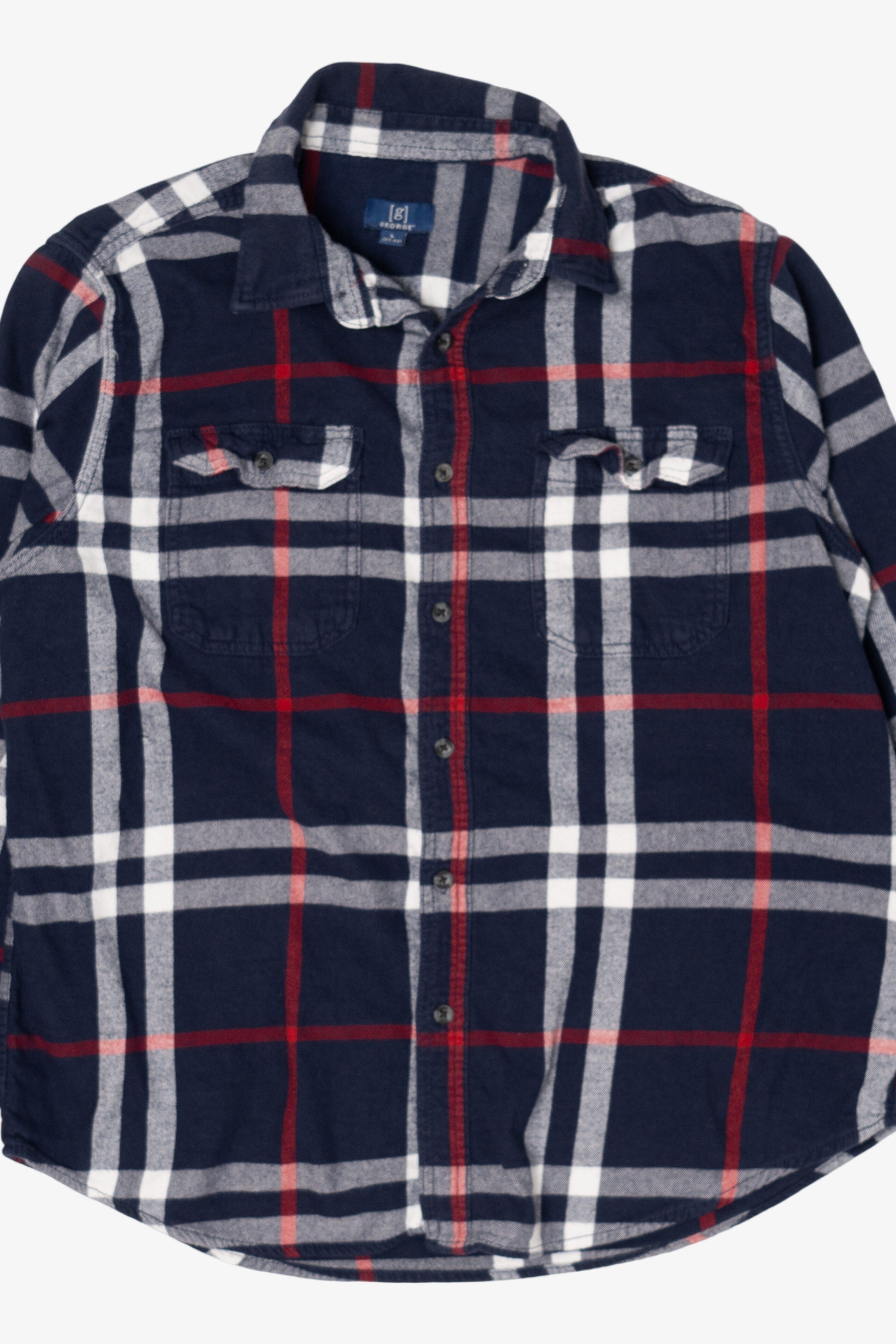 Blue And Red George Flannel Shirt (2020s)