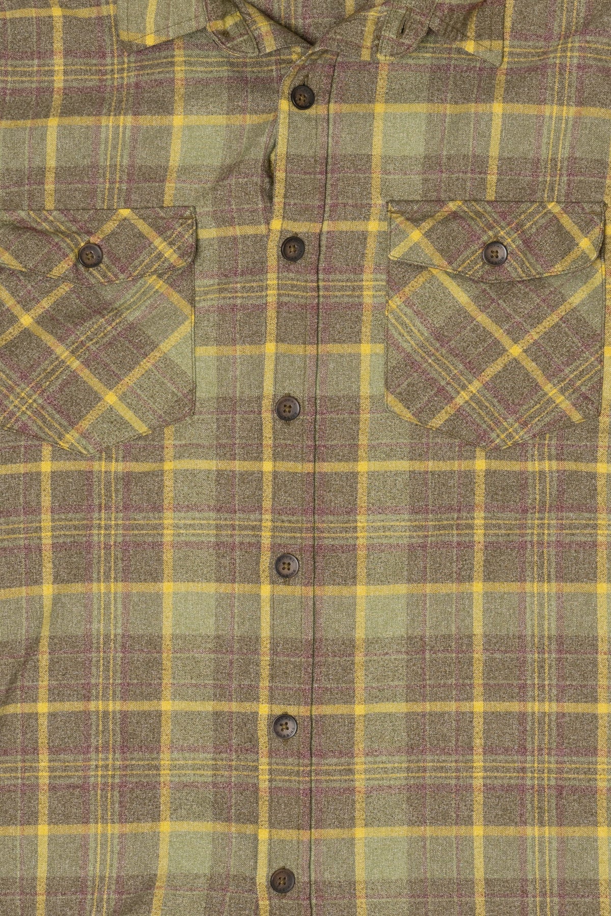 Green And Yellow Royal Robbins Flannel Shirt (2010s)