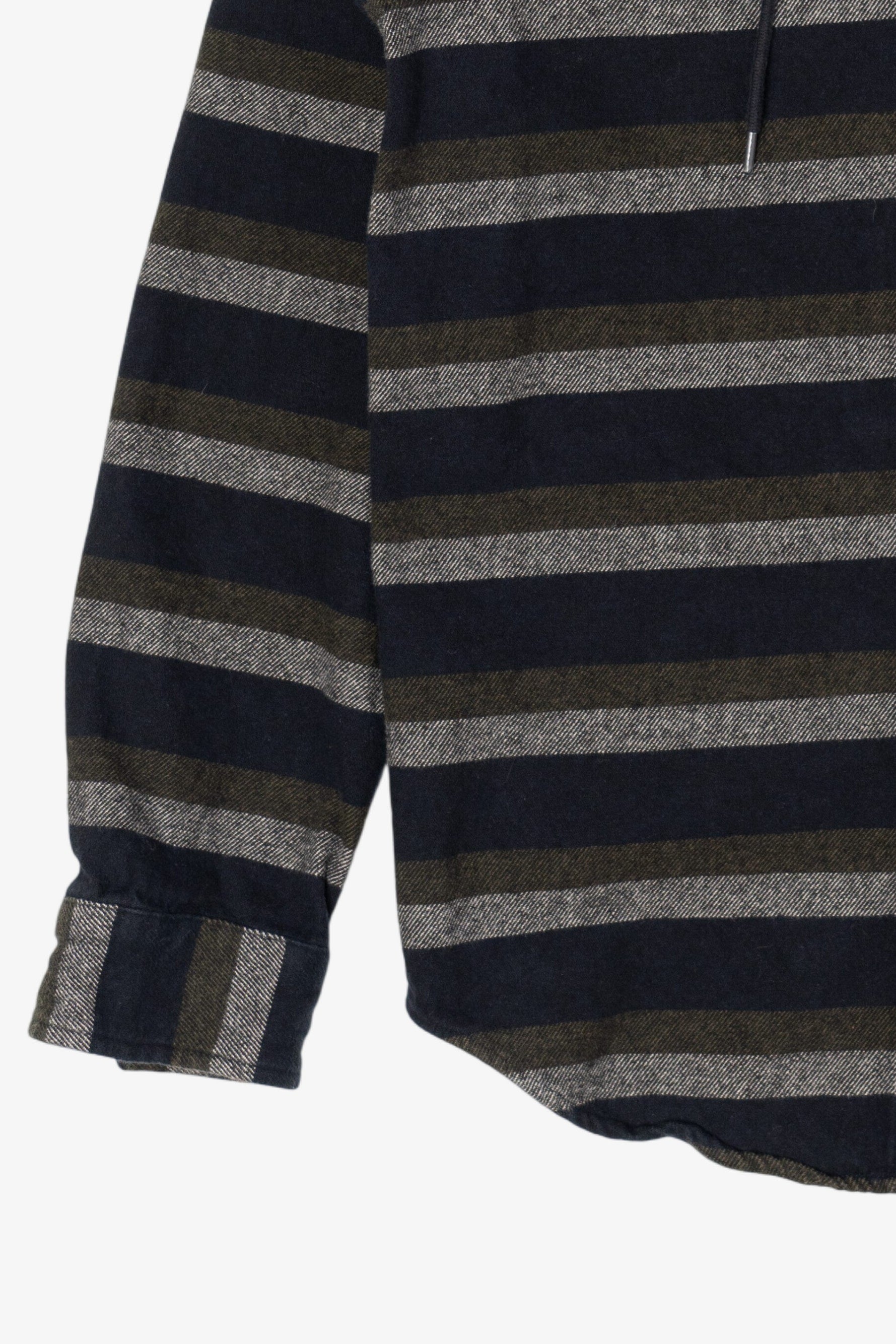 Gray Original Use Hooded Flannel Shirt (2010s)