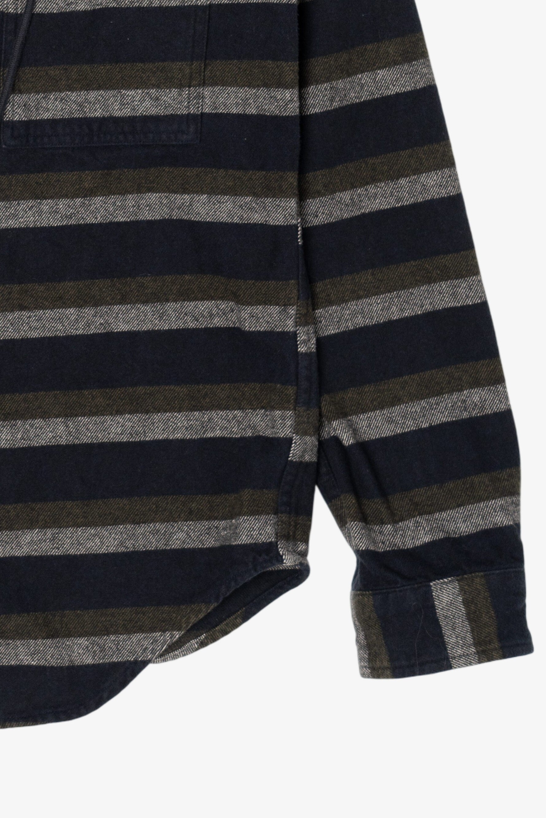 Gray Original Use Hooded Flannel Shirt (2010s)