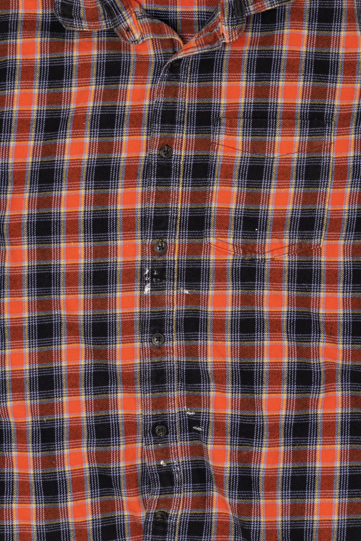 Orange Amazon Essentials Flannel Shirt (2010s)