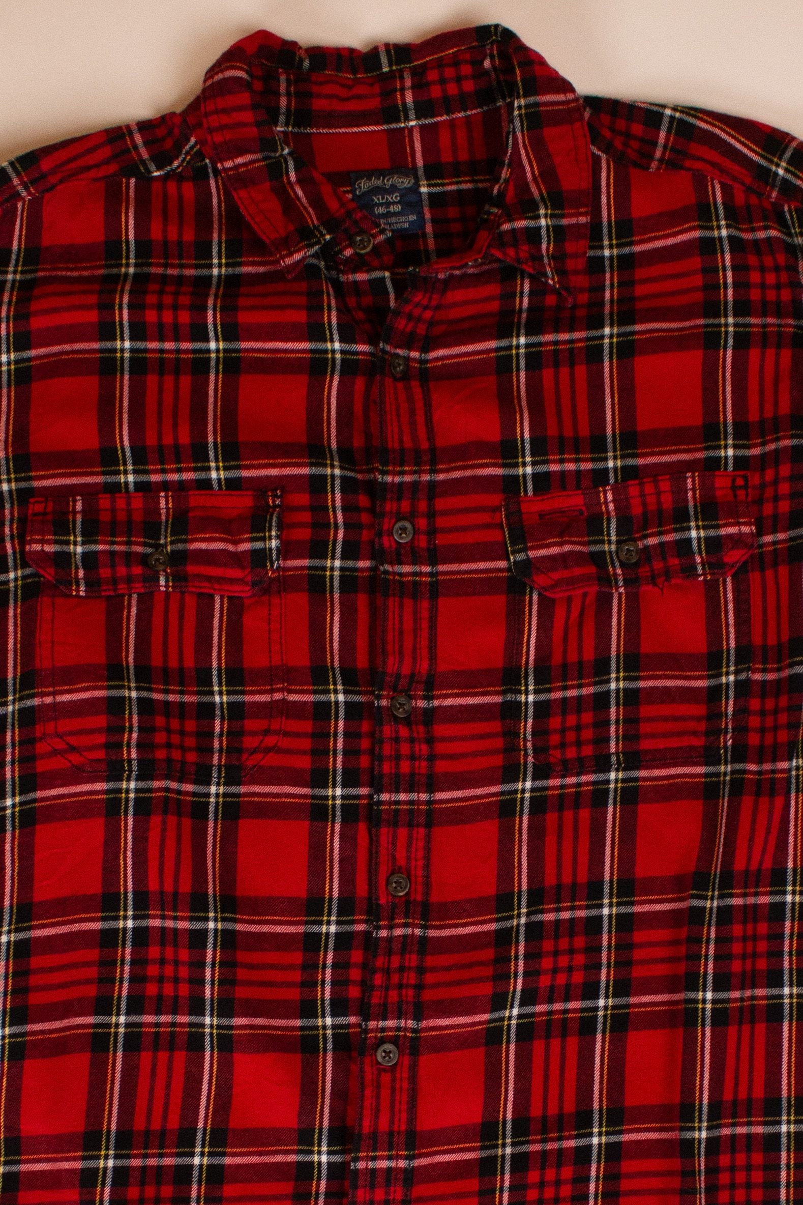 Red Faded Glory Flannel Shirt (2000s)