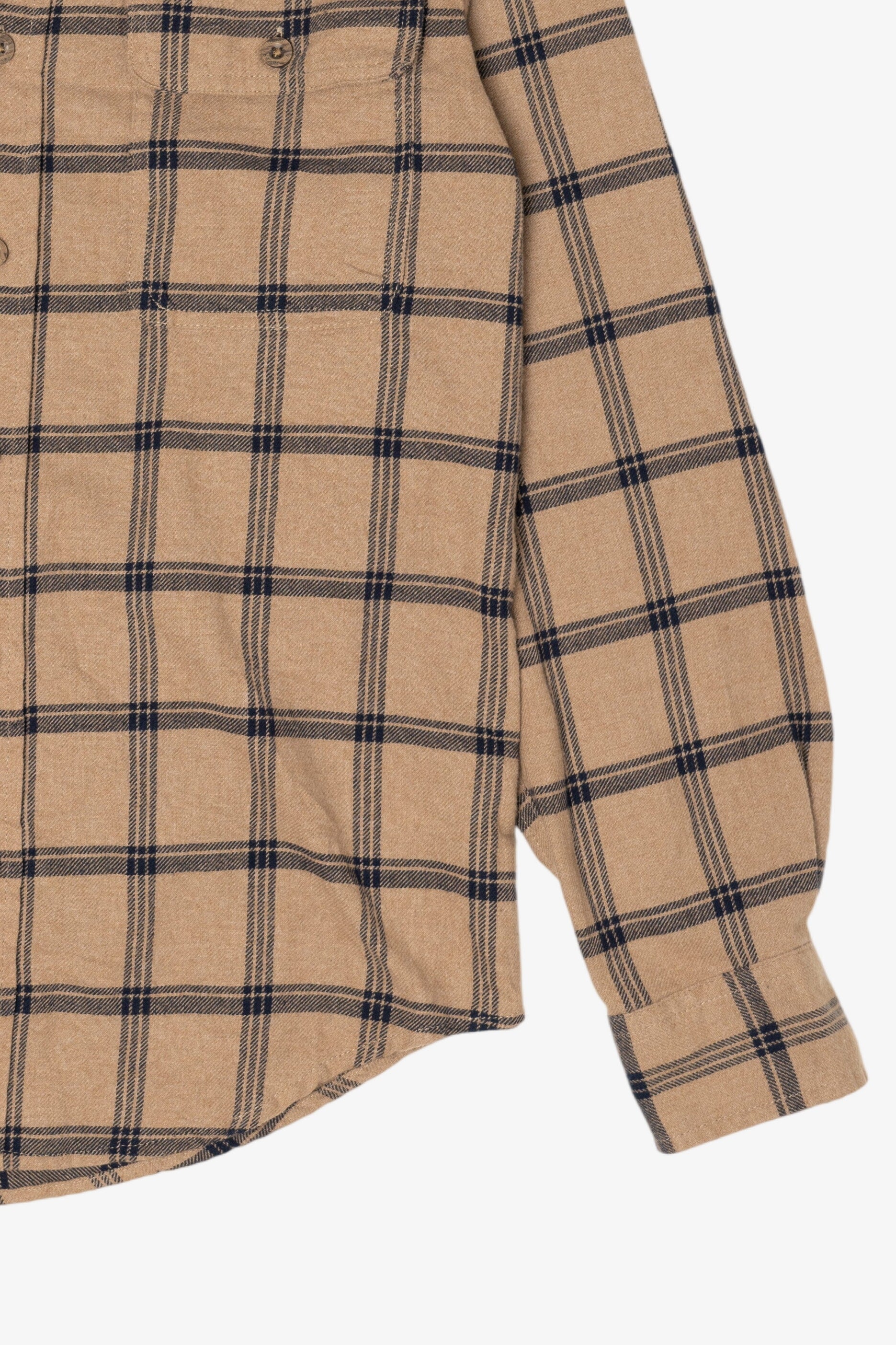 Light Brown Wrangler Flannel Shirt (2010s)