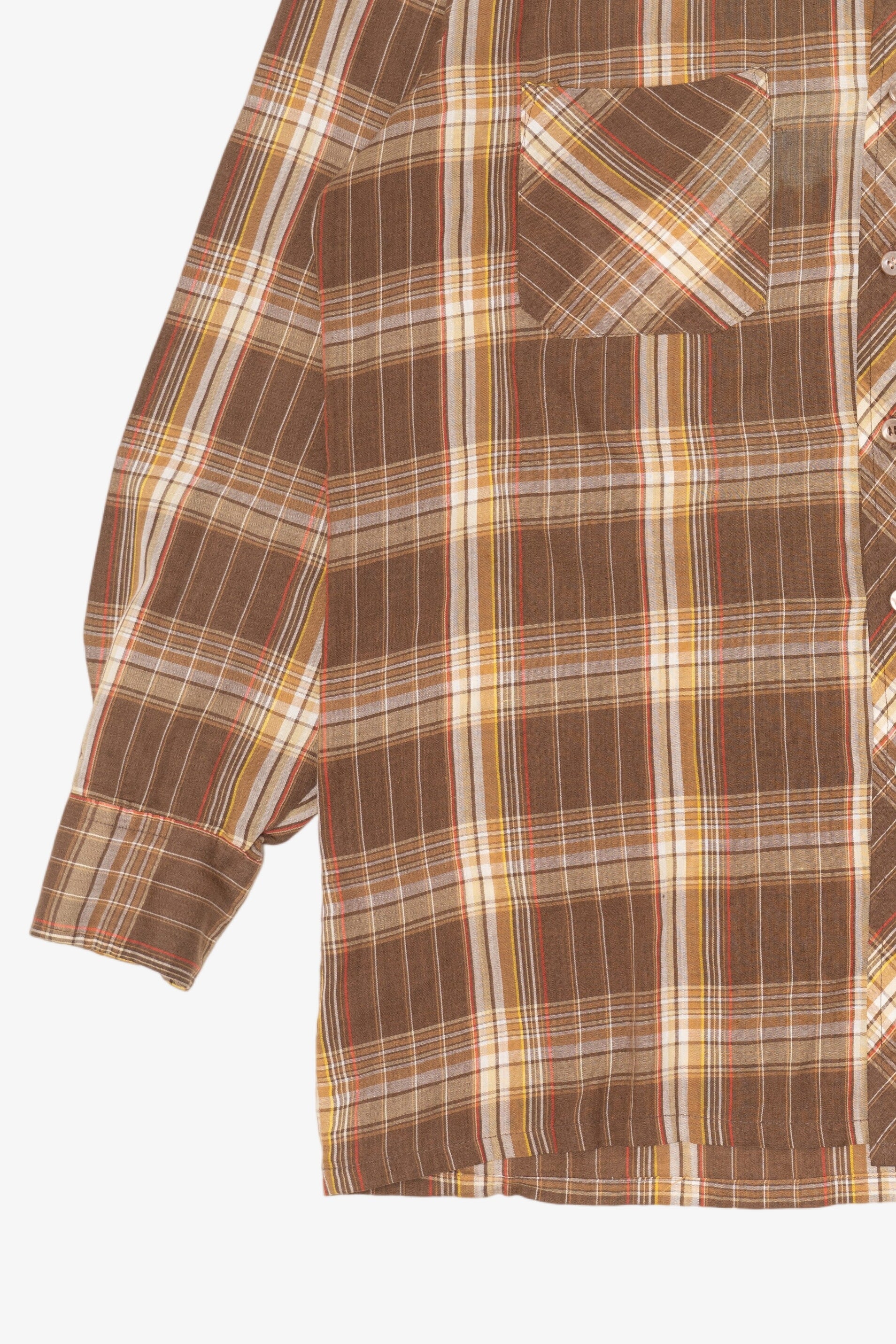 Vintage Brown Cranbrook Button Up Shirt (1990s)